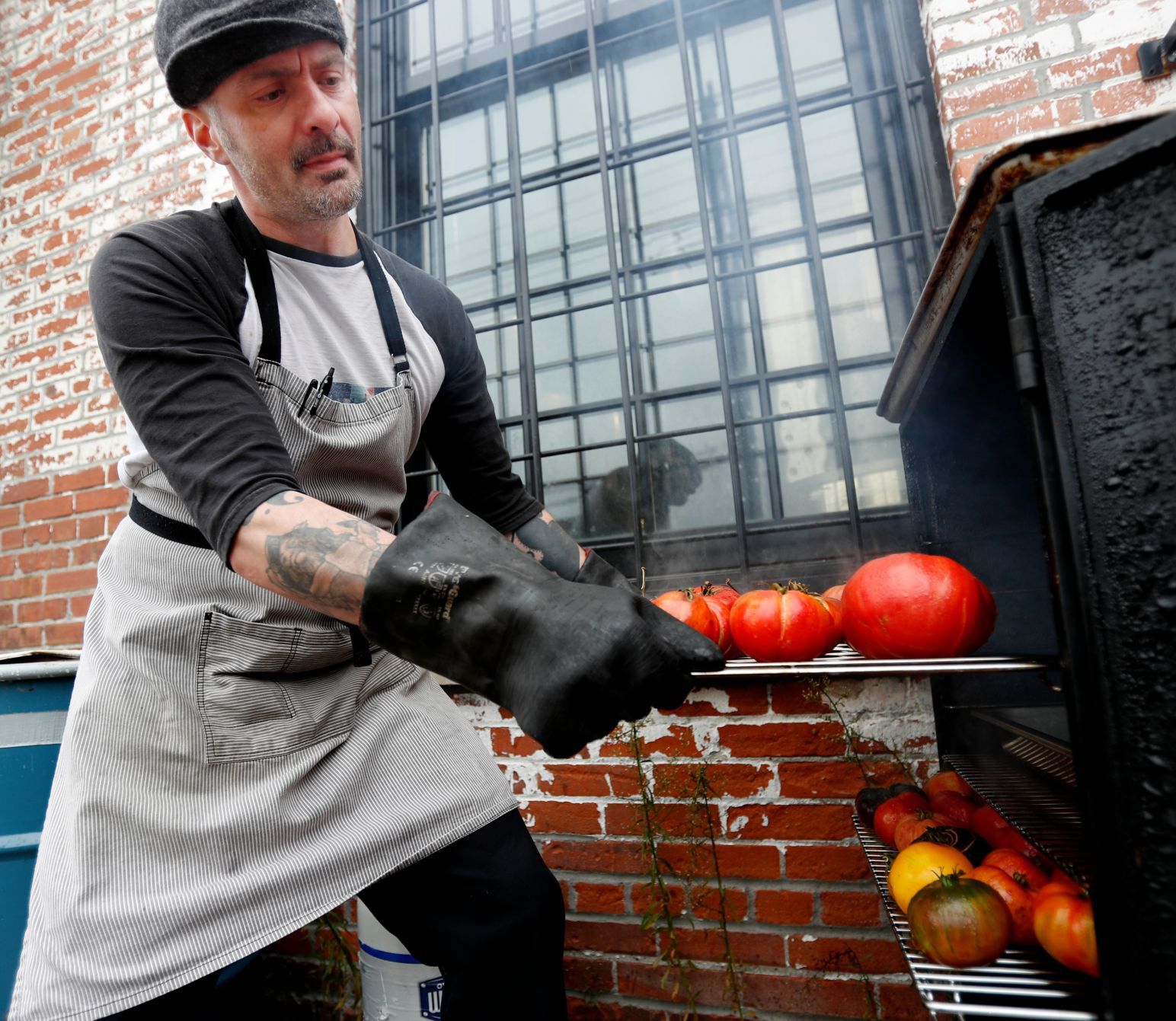 Chef Jason Corbridge of the Last Chance Pub and Cider Mill